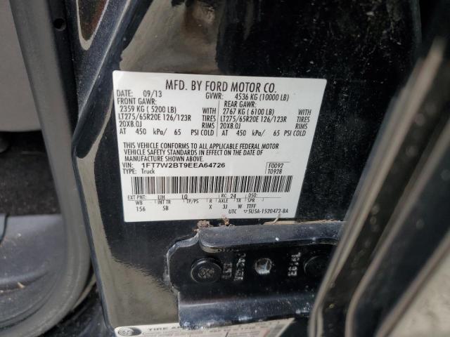 Photo 12 VIN: 1FT7W2BT9EEA64726 - FORD F250 SUPER 