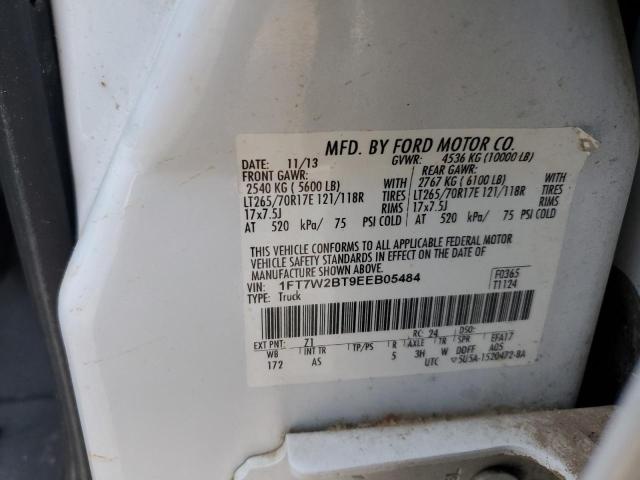 Photo 11 VIN: 1FT7W2BT9EEB05484 - FORD F250 SUPER 