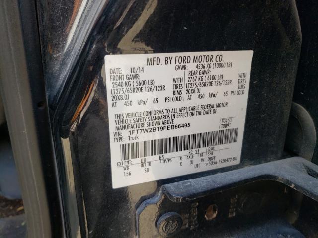 Photo 9 VIN: 1FT7W2BT9FEB66495 - FORD F250 SUPER 