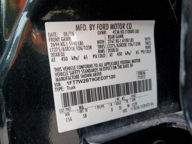 Photo 12 VIN: 1FT7W2BT9GED37120 - FORD F250 SUPER 