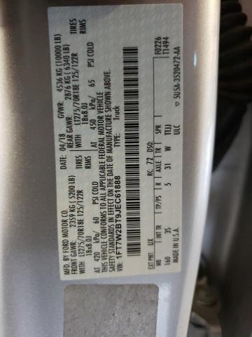 Photo 9 VIN: 1FT7W2BT9JEC61888 - FORD F250 SUPER 