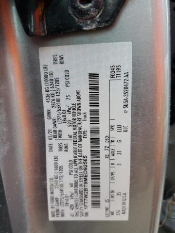 Photo 12 VIN: 1FT7W2BT9MED92565 - FORD F250 