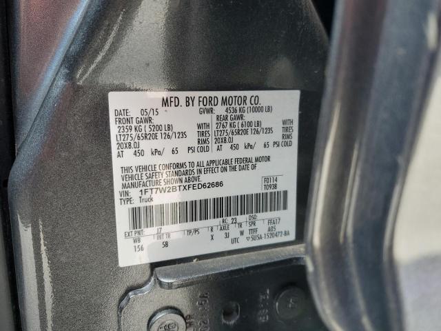 Photo 12 VIN: 1FT7W2BTXFED62686 - FORD F250 SUPER 