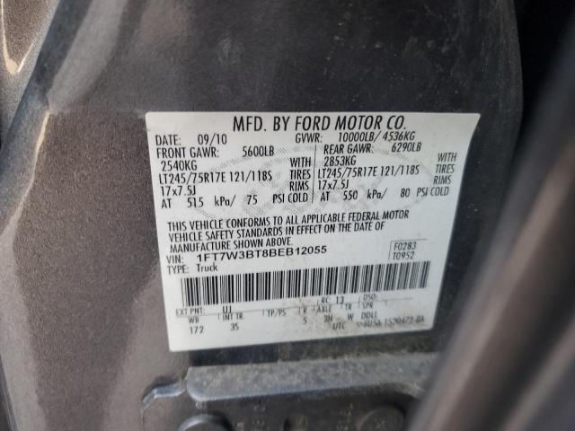 Photo 12 VIN: 1FT7W3BT8BEB12055 - FORD F350 