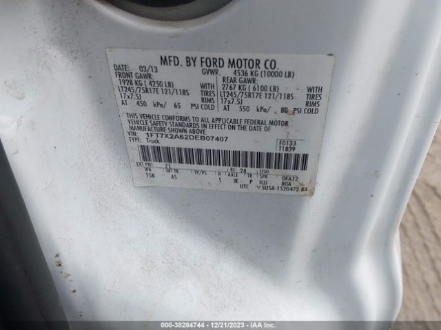 Photo 8 VIN: 1FT7X2A62DEB07407 - FORD F-250 