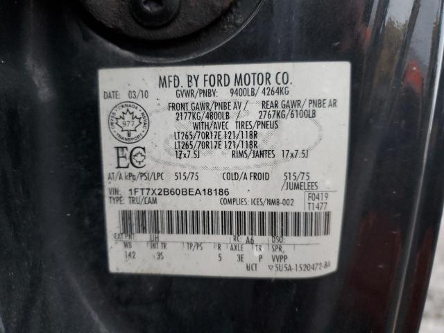 Photo 11 VIN: 1FT7X2B60BEA18186 - FORD F250 