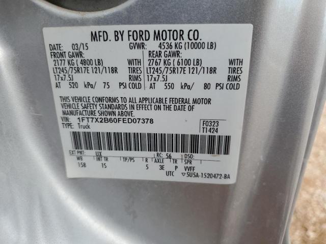 Photo 11 VIN: 1FT7X2B60FED07378 - FORD F250 SUPER 