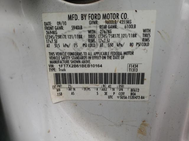 Photo 11 VIN: 1FT7X2B61BEB10164 - FORD F-250 SUPE 