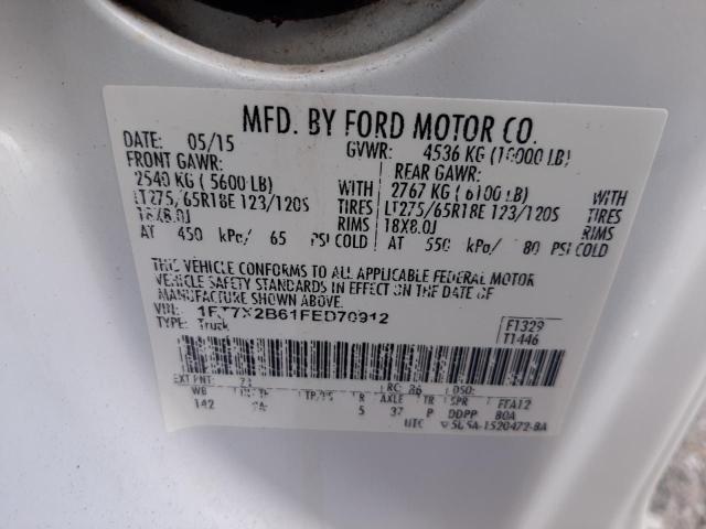 Photo 11 VIN: 1FT7X2B61FED70912 - FORD F250 