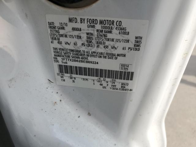 Photo 11 VIN: 1FT7X2B62BEB69224 - FORD F250 SUPER 