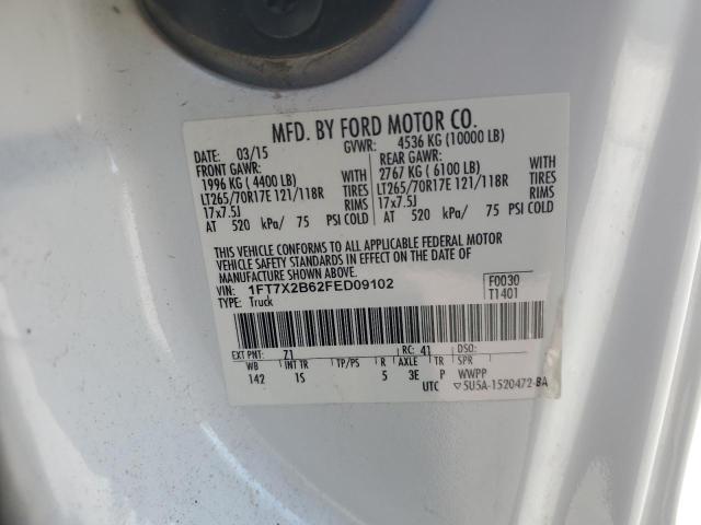 Photo 11 VIN: 1FT7X2B62FED09102 - FORD F250 SUPER 