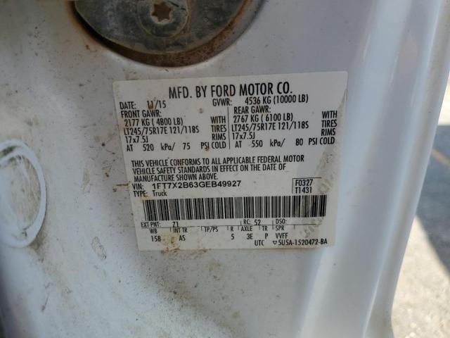 Photo 11 VIN: 1FT7X2B63GEB49927 - FORD F250 