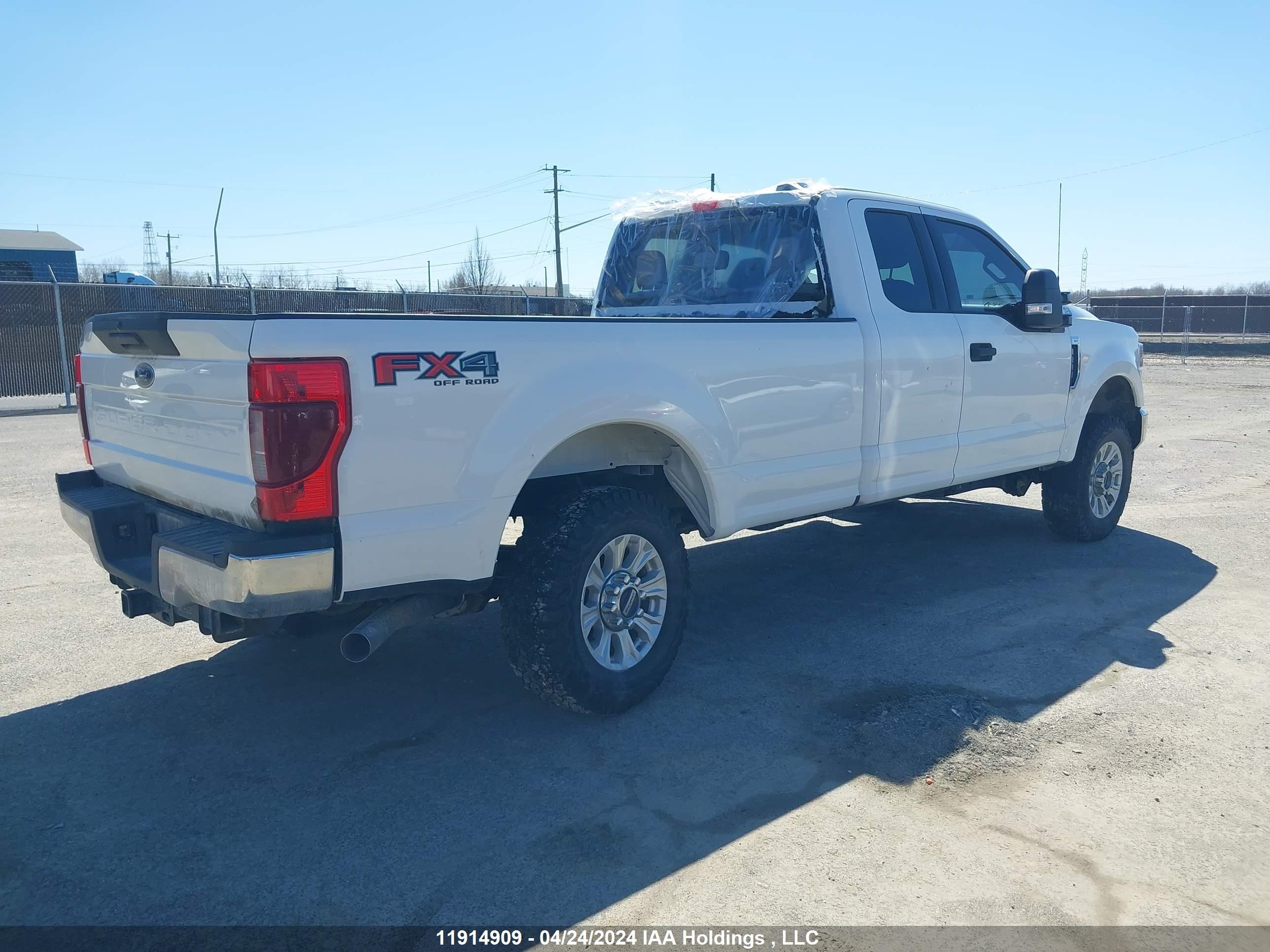 Photo 3 VIN: 1FT7X2B63NEE11054 - FORD F250 