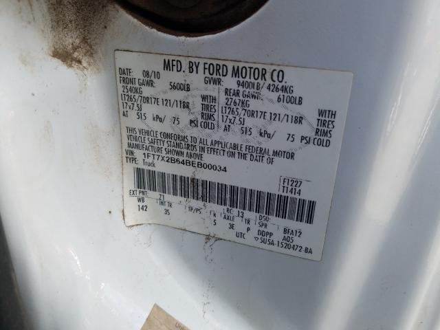 Photo 9 VIN: 1FT7X2B64BEB00034 - FORD F250 SUPER 