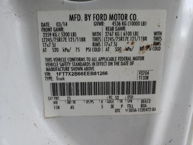 Photo 9 VIN: 1FT7X2B66EEB81266 - FORD F250 SUPER 