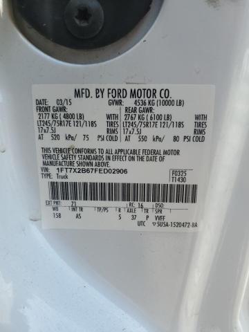 Photo 11 VIN: 1FT7X2B67FED02906 - FORD F250 SUPER 