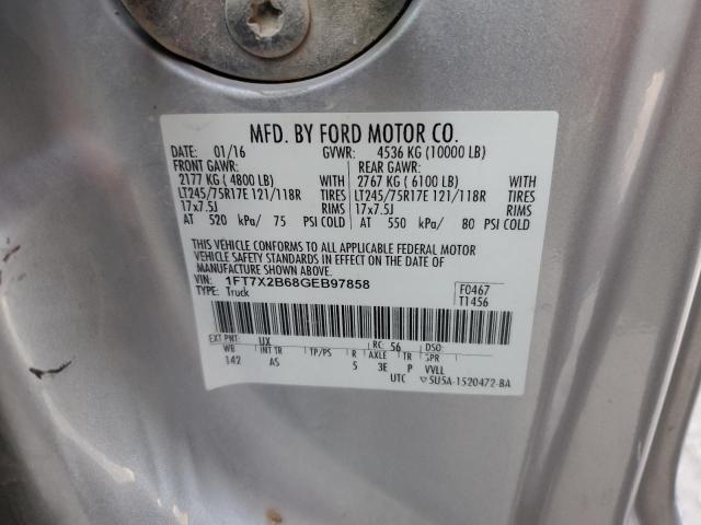 Photo 11 VIN: 1FT7X2B68GEB97858 - FORD F250 