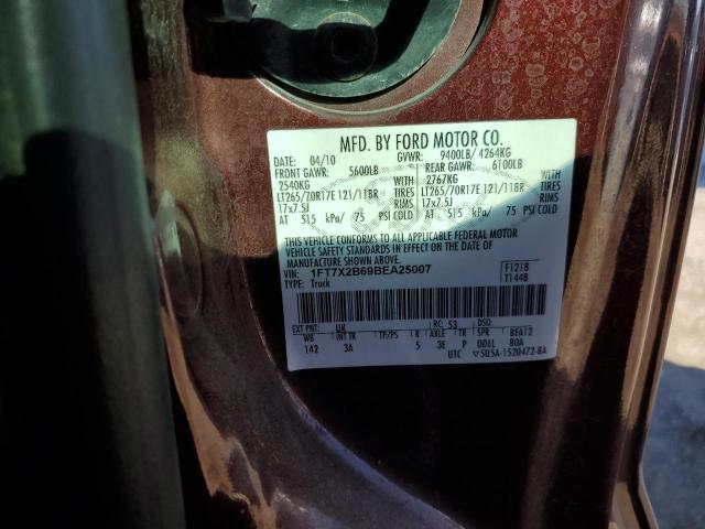 Photo 11 VIN: 1FT7X2B69BEA25007 - FORD F250 SUPER 