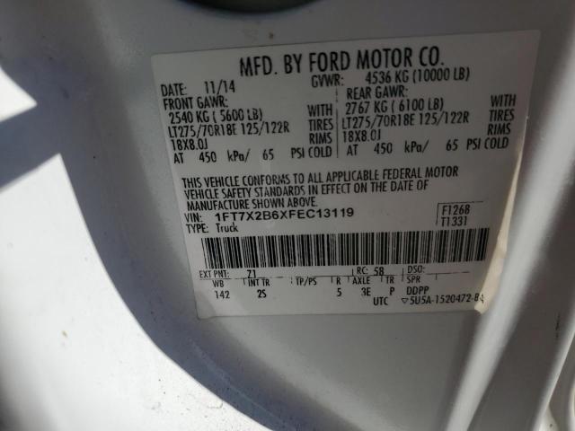 Photo 11 VIN: 1FT7X2B6XFEC13119 - FORD F250 SUPER 