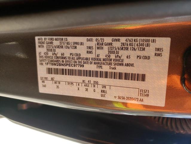 Photo 11 VIN: 1FT8W2BN5PEC97799 - FORD F250 SUPER 