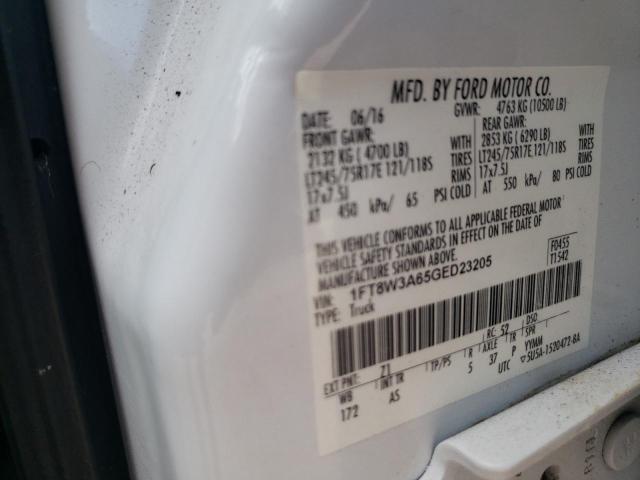 Photo 11 VIN: 1FT8W3A65GED23205 - FORD F350 SUPER 