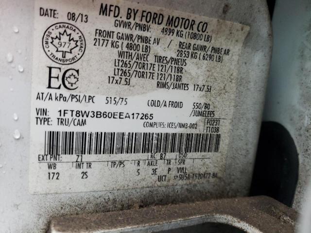 Photo 11 VIN: 1FT8W3B60EEA17265 - FORD F350 SUPER 