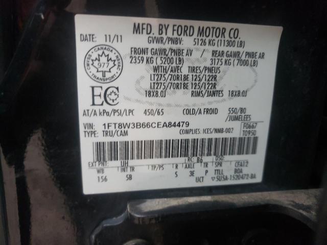 Photo 11 VIN: 1FT8W3B66CEA84479 - FORD F350 SUPER 