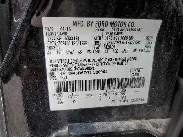 Photo 11 VIN: 1FT8W3B67GEC80954 - FORD F350 SUPER 