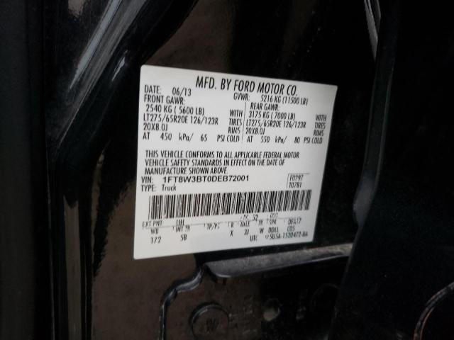 Photo 12 VIN: 1FT8W3BT0DEB72001 - FORD F350 SUPER 