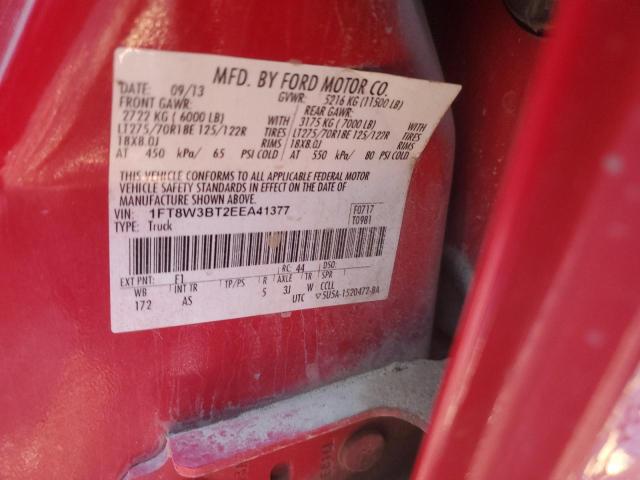 Photo 11 VIN: 1FT8W3BT2EEA41377 - FORD F350 SUPER 