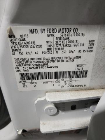 Photo 11 VIN: 1FT8W3BT4EEA42269 - FORD F350 SUPER 