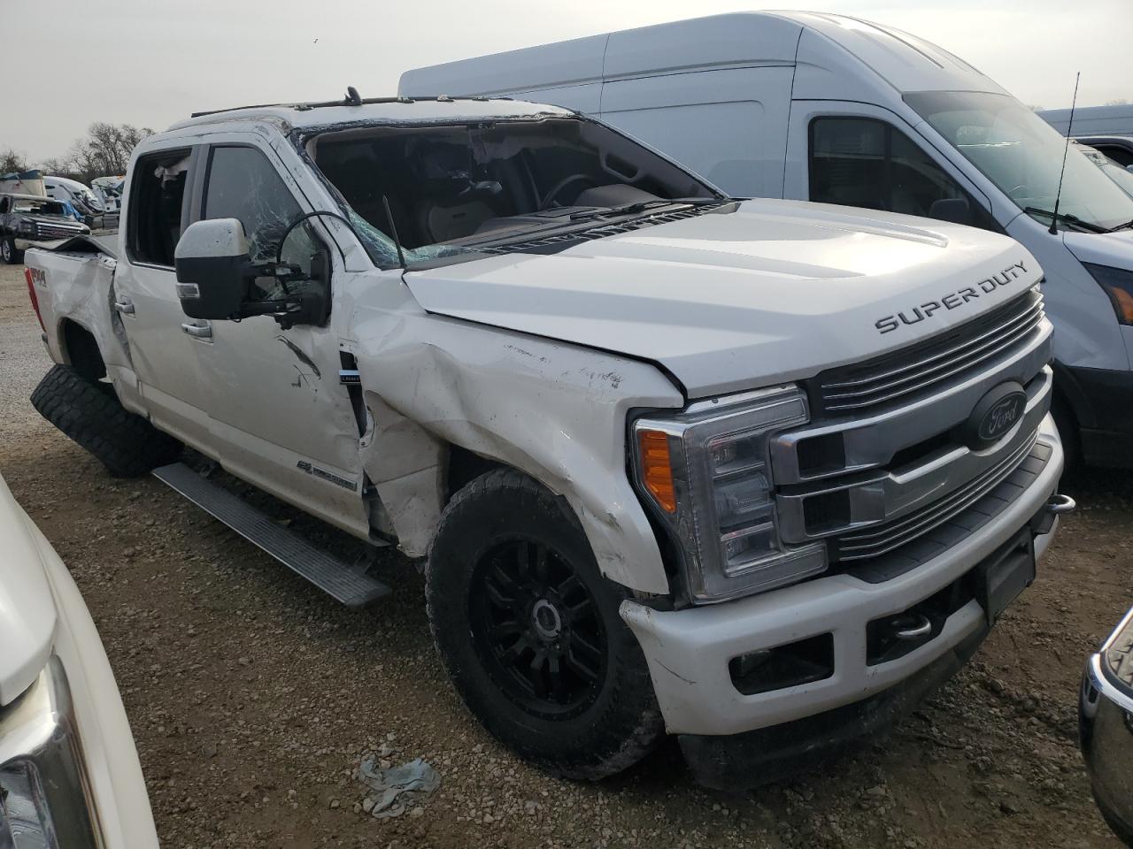 Photo 3 VIN: 1FT8W3BT4KEE19016 - FORD F350 