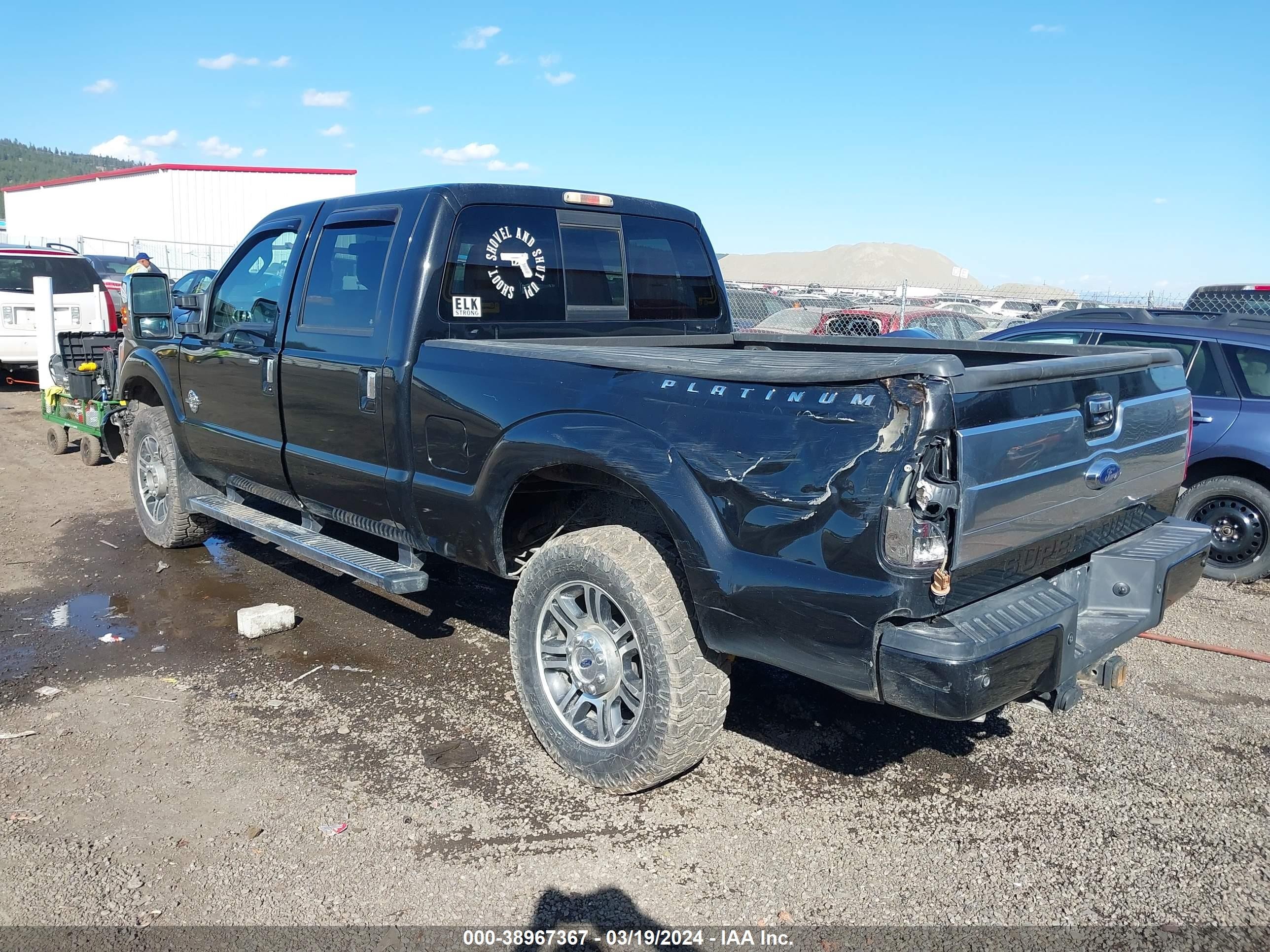 Photo 2 VIN: 1FT8W3BT5FEA25059 - FORD F350 