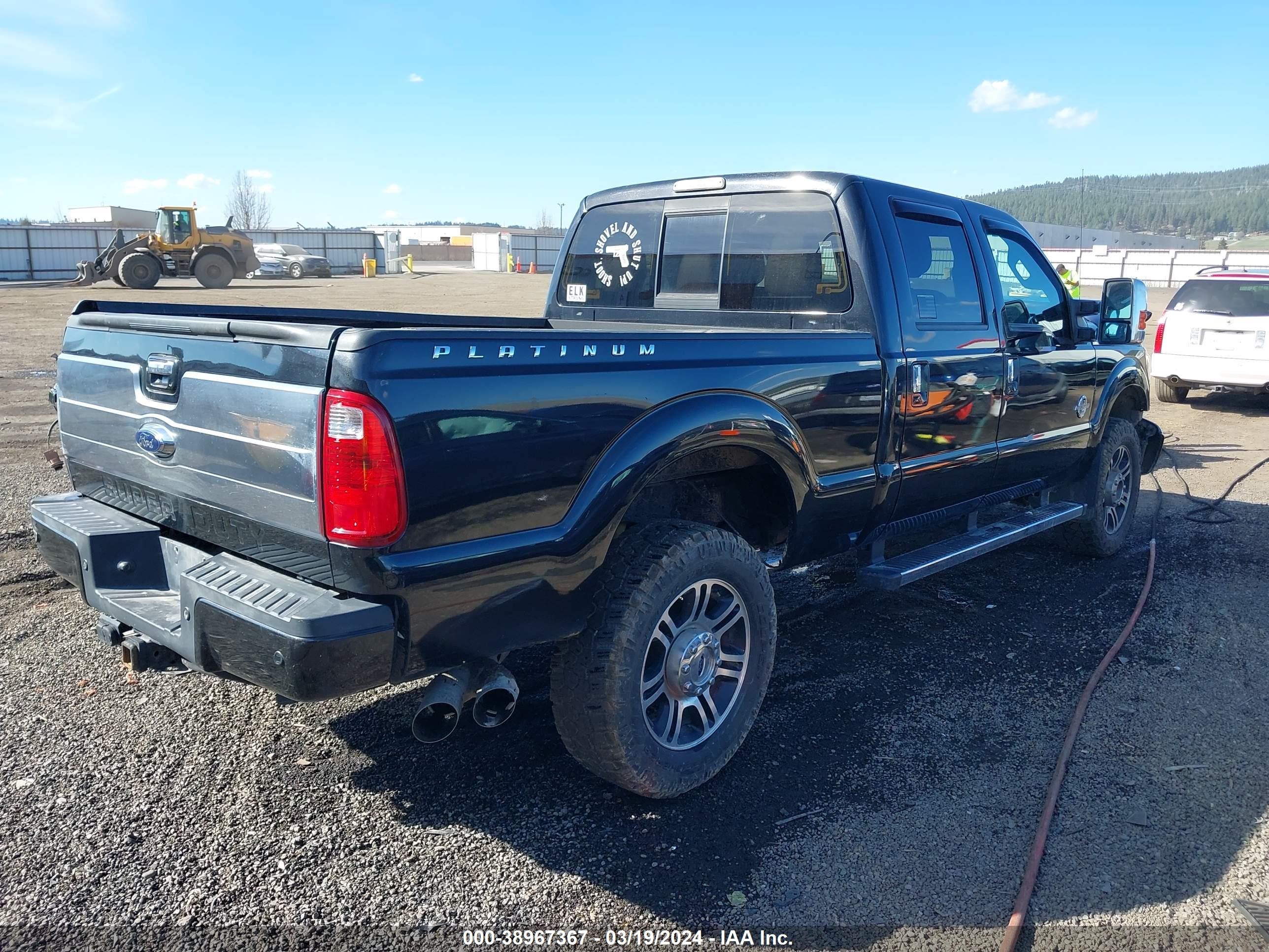 Photo 3 VIN: 1FT8W3BT5FEA25059 - FORD F350 