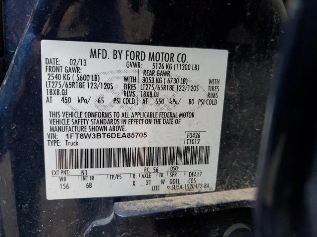 Photo 11 VIN: 1FT8W3BT6DEA85705 - FORD F350 SUPER 