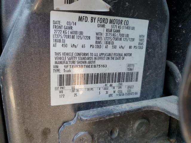 Photo 12 VIN: 1FT8W3BT6EEB75163 - FORD F350 SUPER 