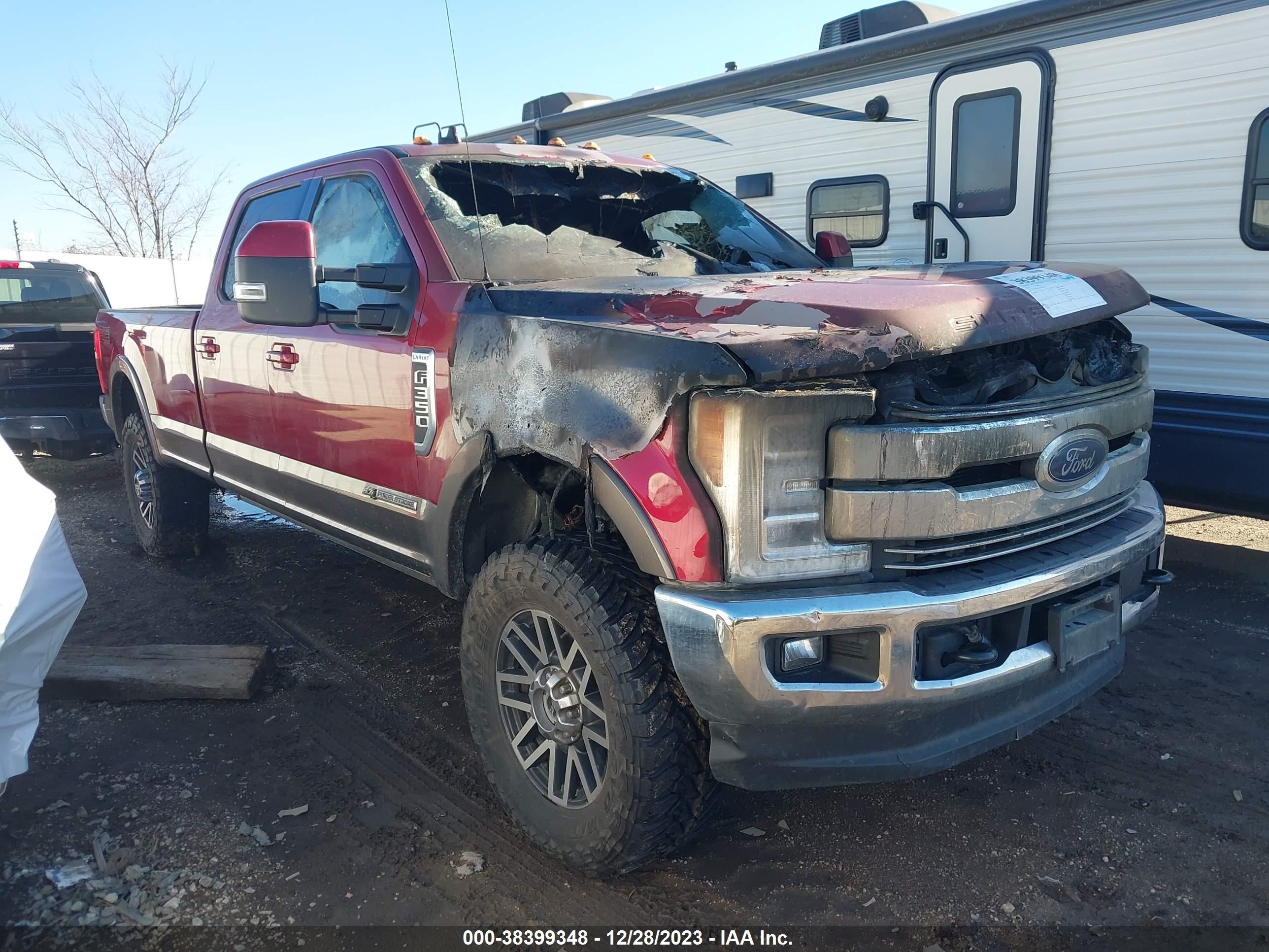 Photo 1 VIN: 1FT8W3BT6KEE02279 - FORD F350 