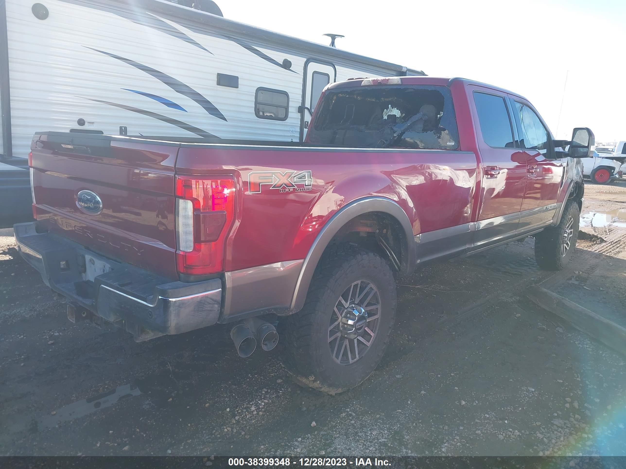 Photo 2 VIN: 1FT8W3BT6KEE02279 - FORD F350 