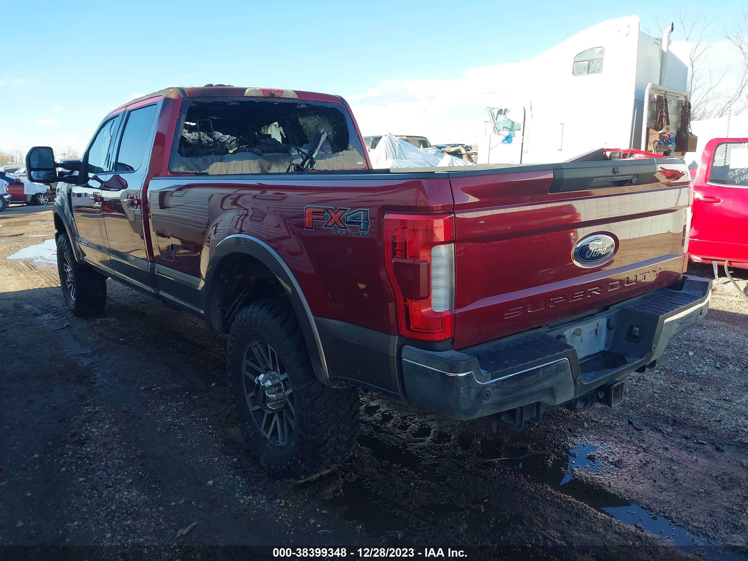 Photo 3 VIN: 1FT8W3BT6KEE02279 - FORD F350 