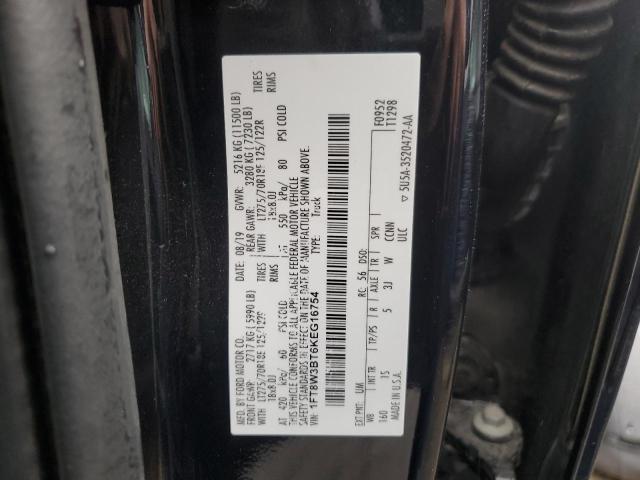 Photo 9 VIN: 1FT8W3BT6KEG16754 - FORD F350 SUPER 