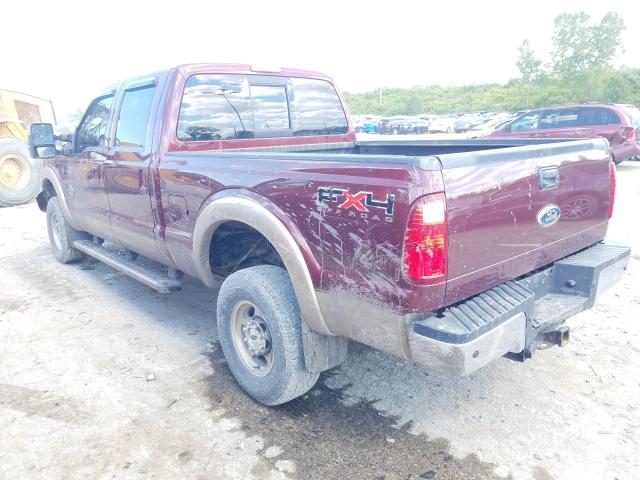 Photo 2 VIN: 1FT8W3BT7BEC62470 - FORD F350 SUPER 