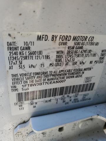 Photo 11 VIN: 1FT8W3BT7CEA50007 - FORD F350 