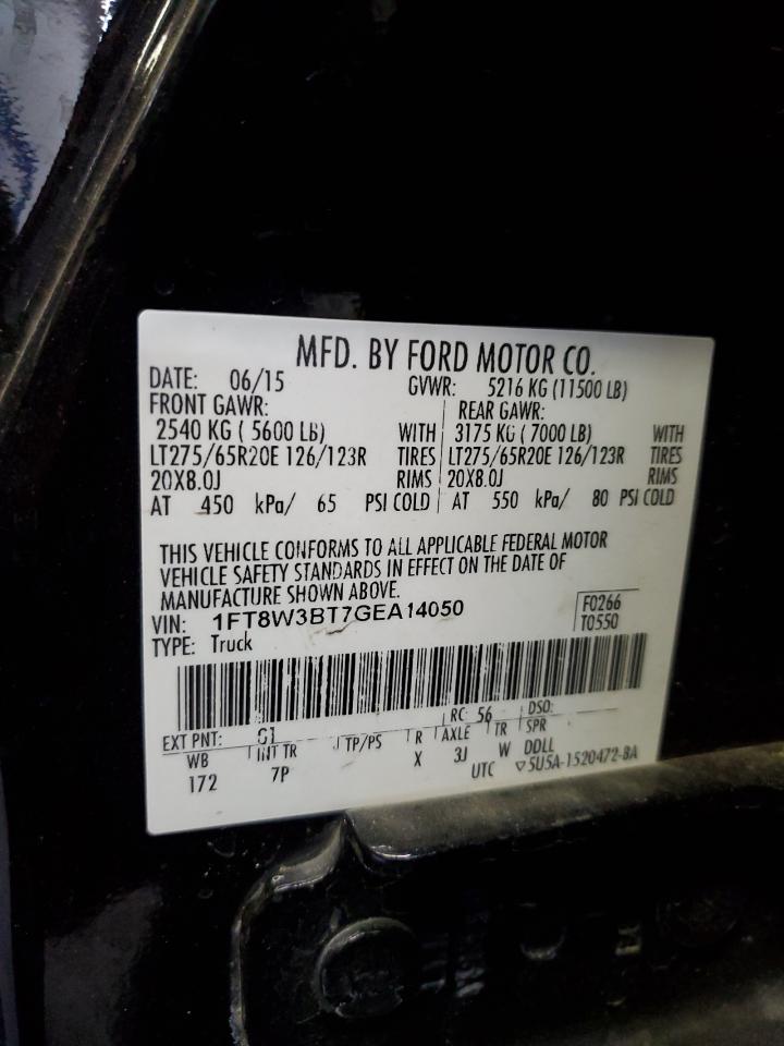 Photo 12 VIN: 1FT8W3BT7GEA14050 - FORD F350 