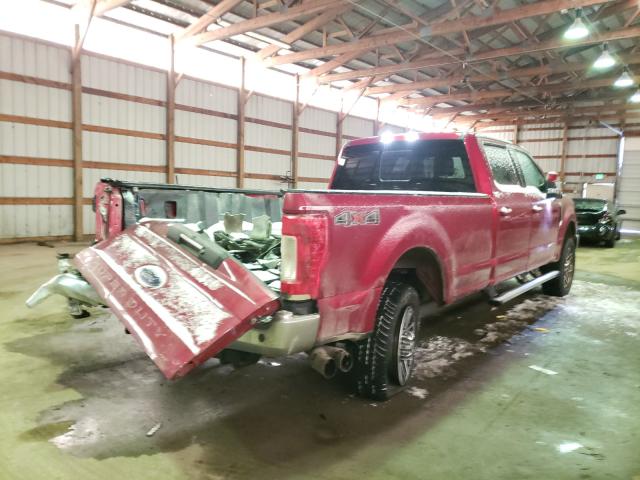 Photo 3 VIN: 1FT8W3BT7HEE31248 - FORD F350 SUPER 