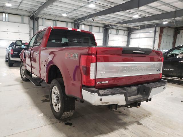 Photo 2 VIN: 1FT8W3BT7JEB26029 - FORD F350 SUPER 