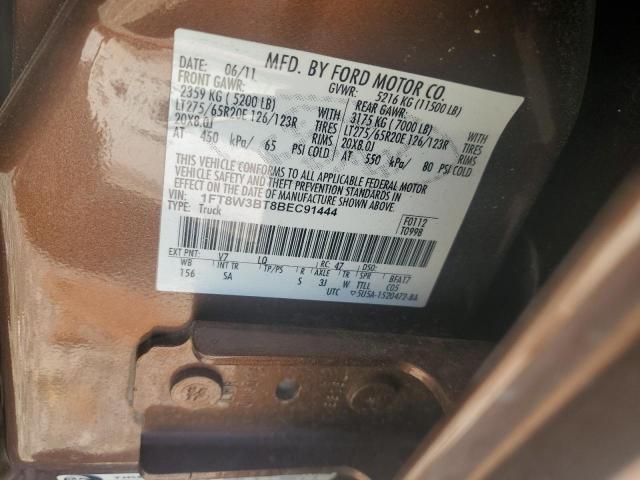 Photo 12 VIN: 1FT8W3BT8BEC91444 - FORD F350 