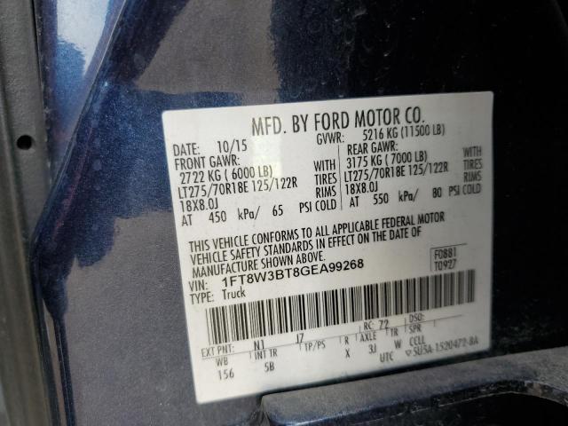 Photo 11 VIN: 1FT8W3BT8GEA99268 - FORD F350 