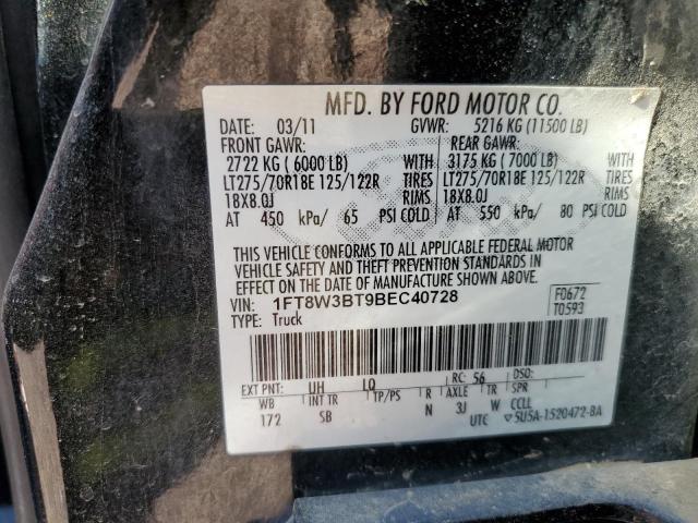 Photo 12 VIN: 1FT8W3BT9BEC40728 - FORD F350 SUPER 