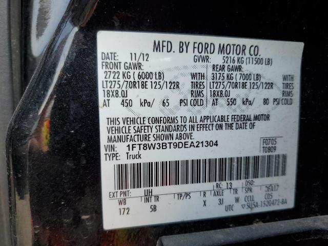 Photo 12 VIN: 1FT8W3BT9DEA21304 - FORD F350 SUPER 