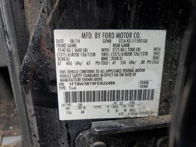 Photo 12 VIN: 1FT8W3BT9FEB22488 - FORD F350 SUPER 